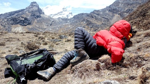 Resting on the Trail